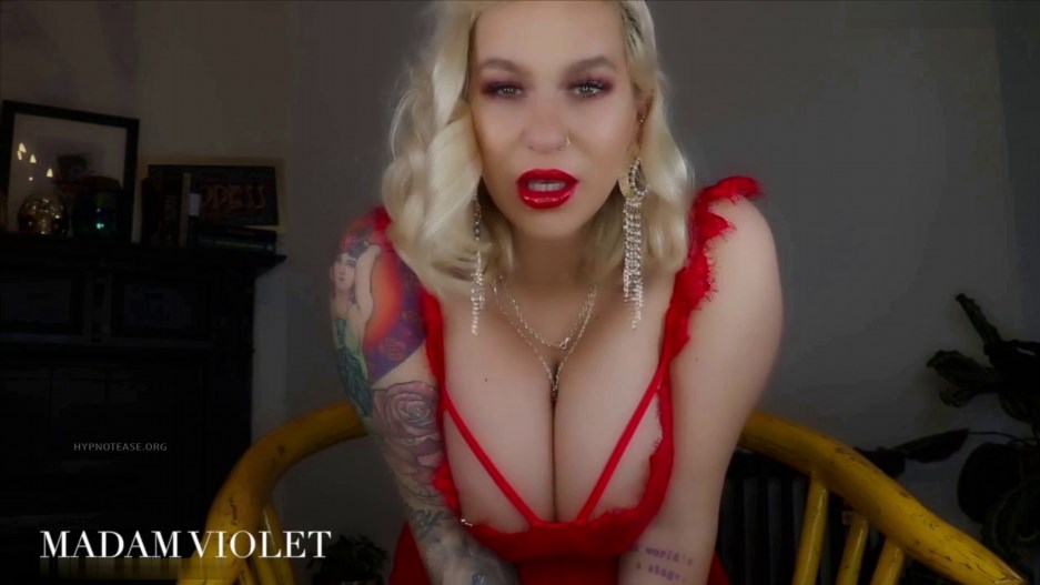 Goddess Madam Violet - Violet's Valentine Happy Valentines Day -Handpicked Jerk-Off Instruction